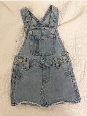 Baby Denim Overall Dress